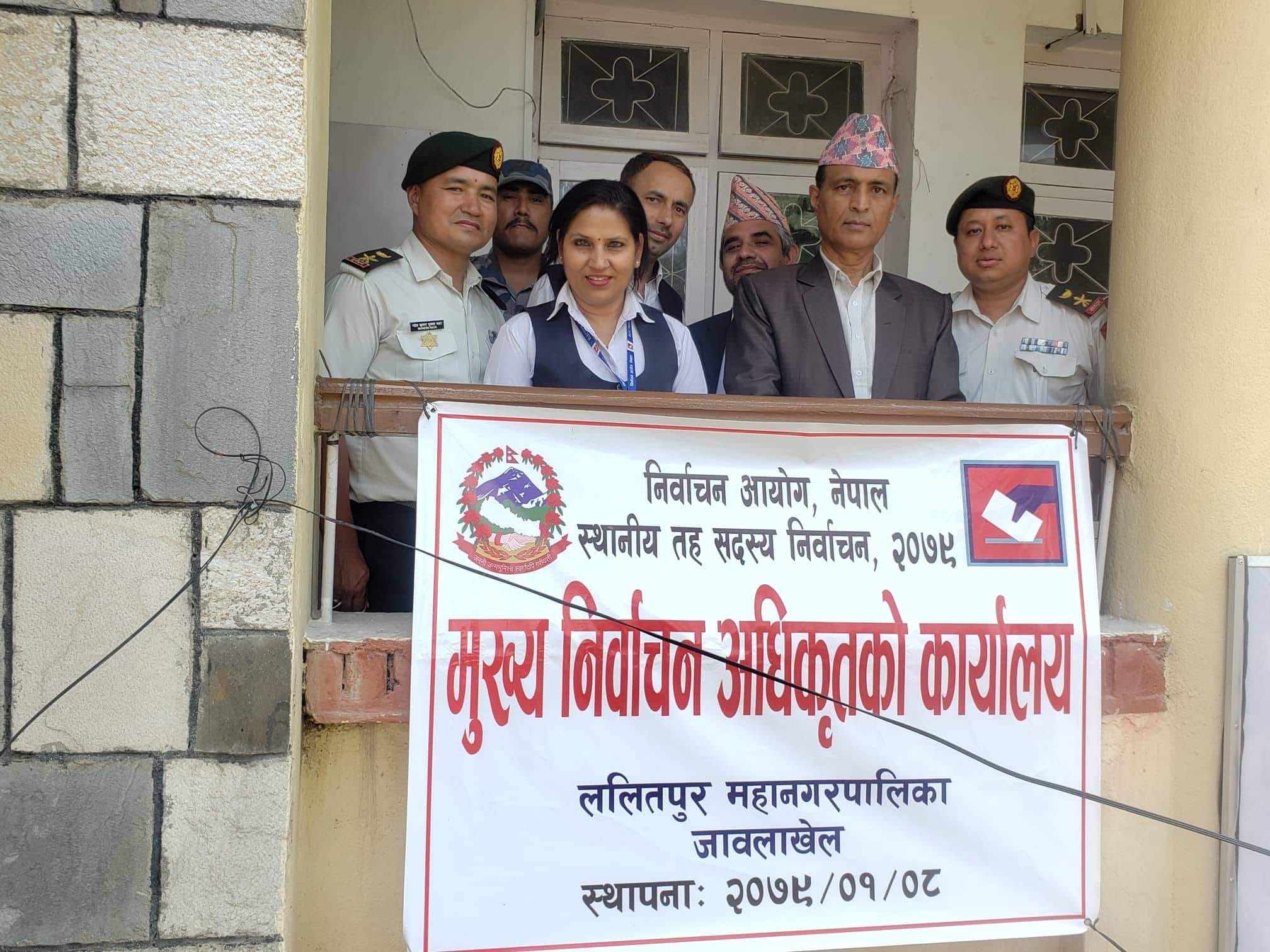 ललितपुर महानगरः भाेट हाल्न एकदेखि दुई मिनेट, हप्ता दिनभित्र मतगणना सकिने
